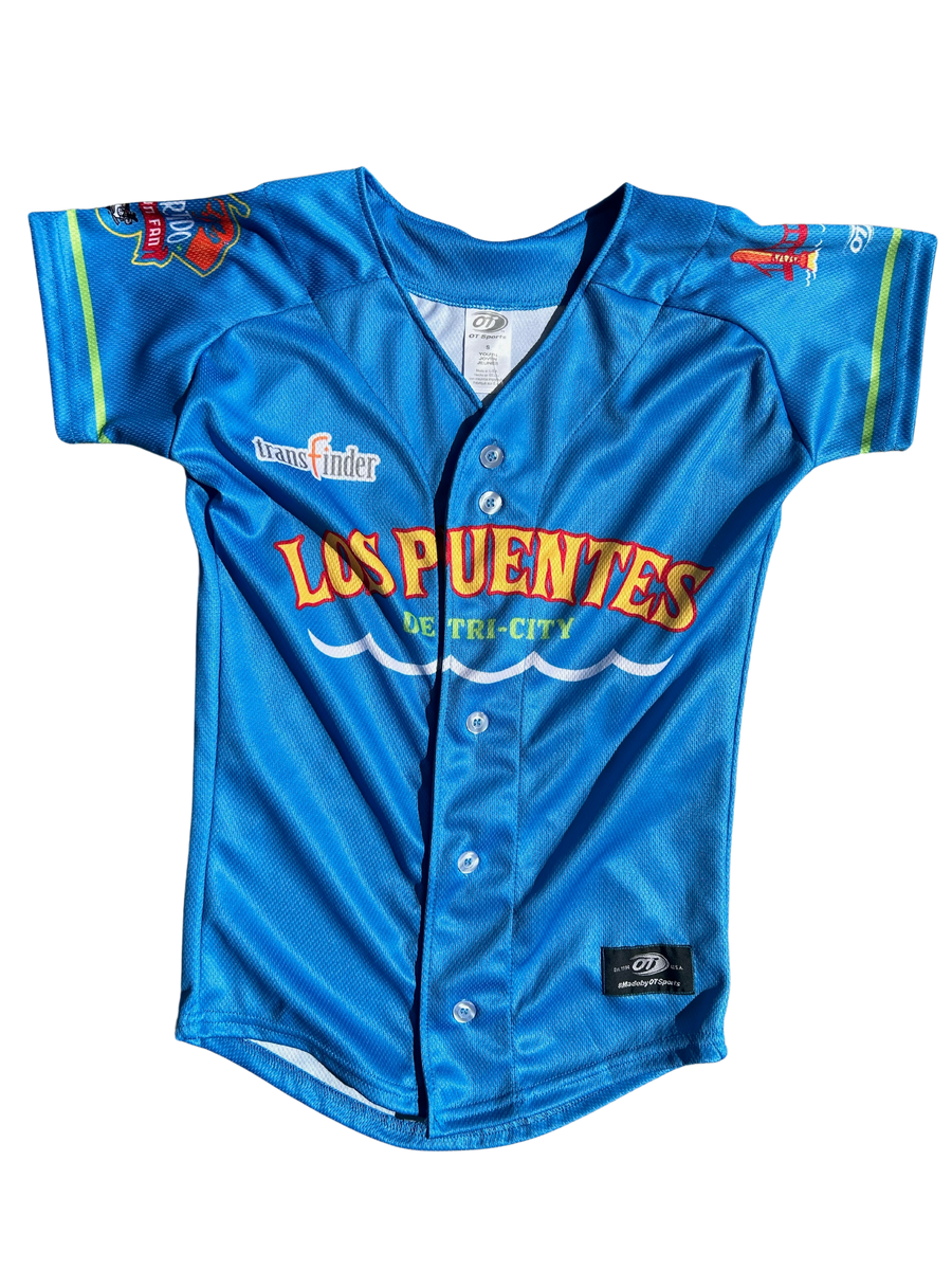 Youth Los Puentes Replica Jersey TriCity ValleyCats