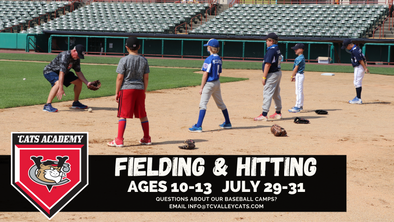 2024 Fielding & Hitting 'Cats Academy - July 29-31, 2024 (Ages 10-13)