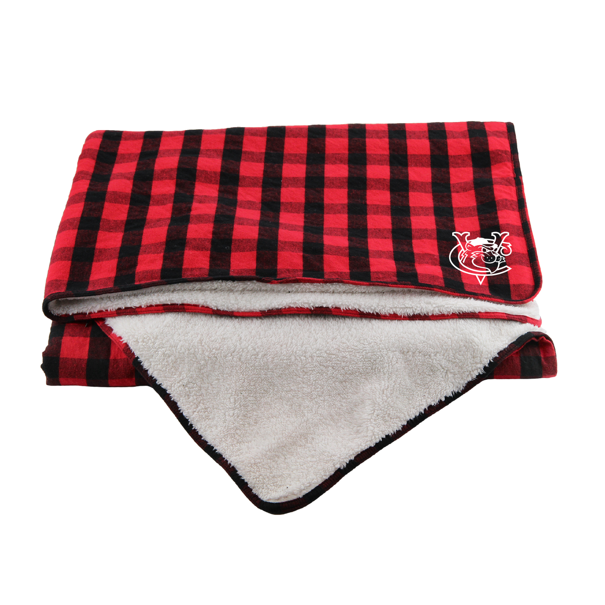 ValleyCats Plaid Sherpa Blanket – Tri-City ValleyCats