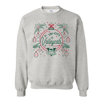 Tri-City ValleyCats Holiday Crewneck