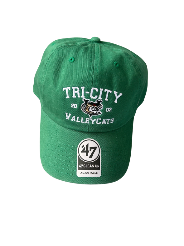 ValleyCats Kelly Green Adjustable Hat